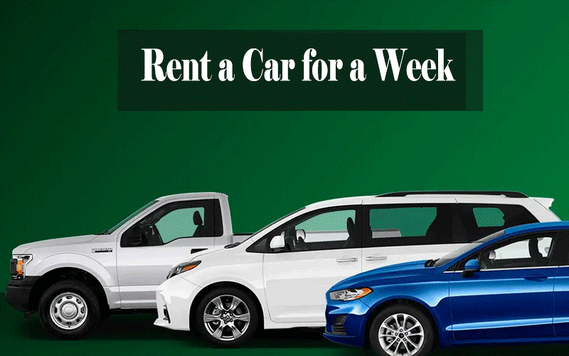 rent car week