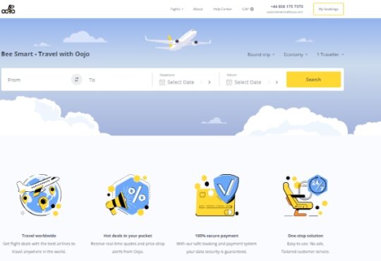 Oojo | Book Flights